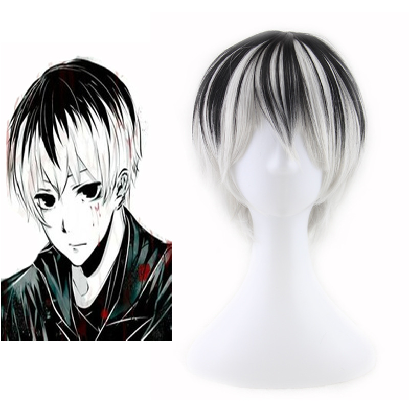 Anime Cosplay Tokyo Ghoul - Tokyo Ghoul Haise Sasaki Cosplay Pruiken