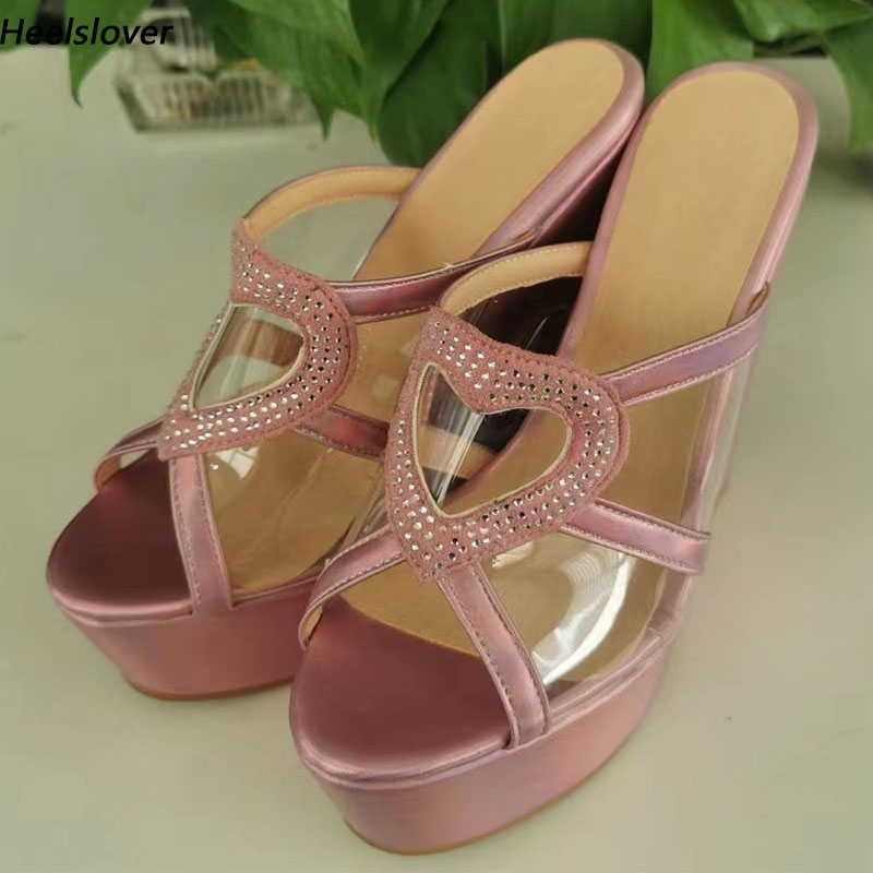 Cosplay Anime Basic - Ahhlsion Handgemaakte Vrouwen Transparante Muilezels Sandalen