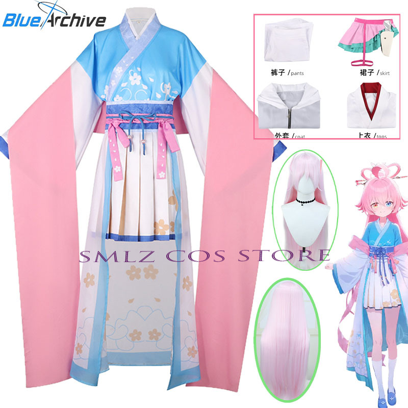 Anime Cosplay Wigs - Game Blue Archive Takanashi Hoshino Cosplay