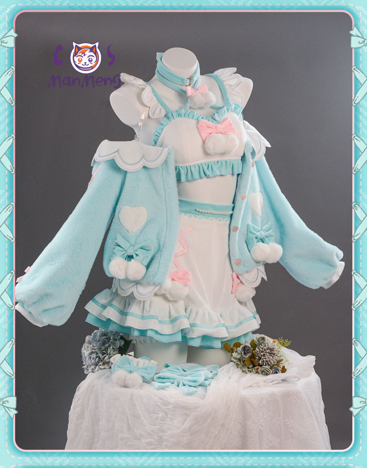 Anime Cosplay Miku - Miku Cosplay Kostuum Game Cosplay Anime