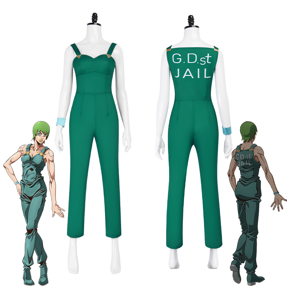 Cosplay Anime Jojo - Anime Jojo Foo Fighters Cosplay Kostuum