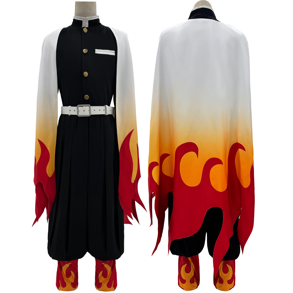 Demon Slayer Haori - HOLOUN Anime Rengoku Kyoujurou Cosplay Kostuum