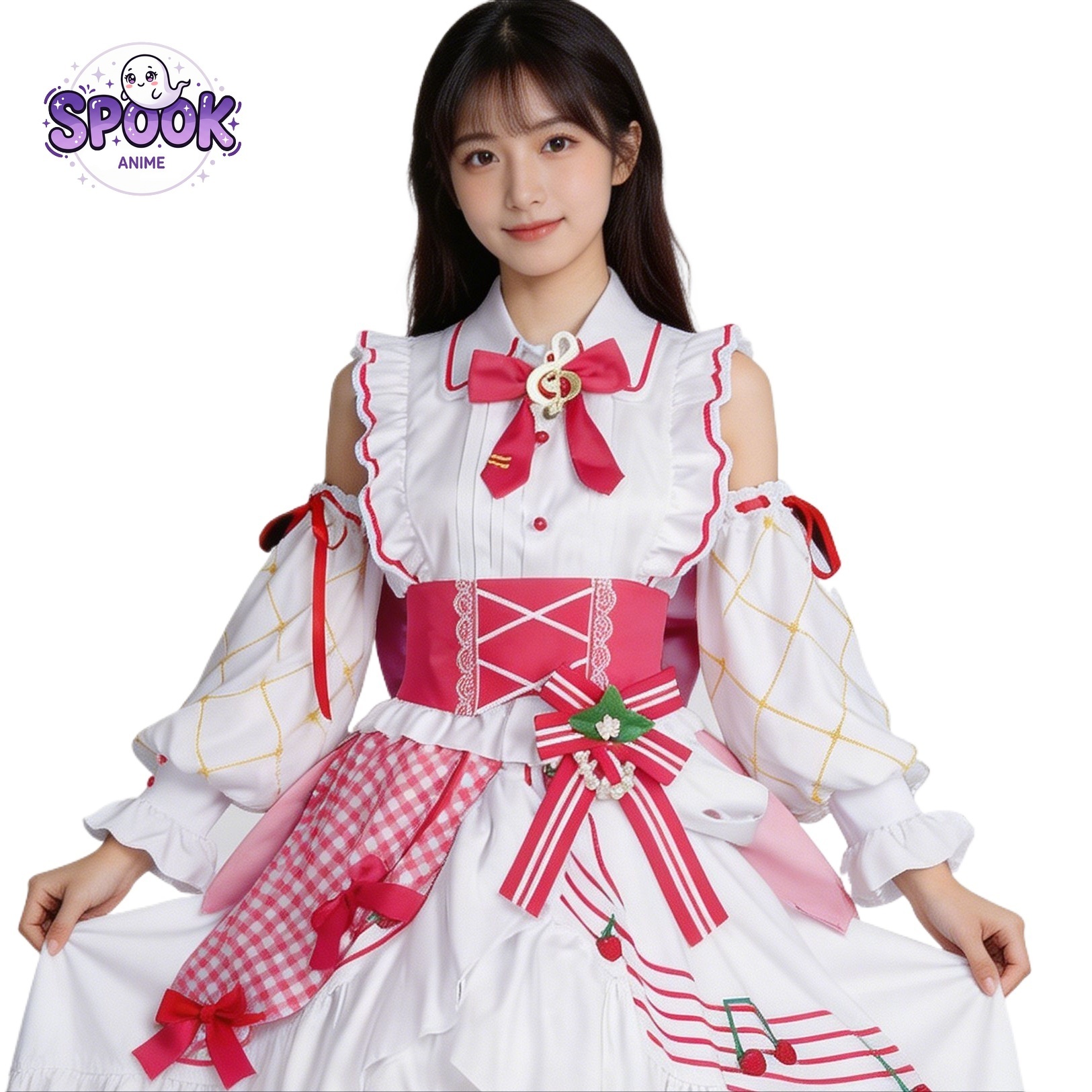 Strawberry Lolita Jurk 15e Ver - Anime Cosplay Miku recensie en prijs