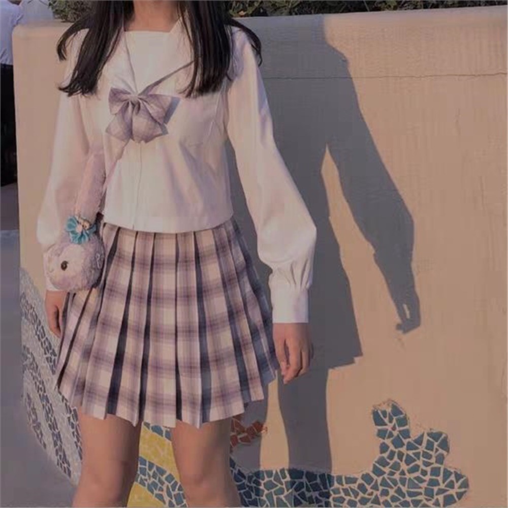 Wit Sailor JK schooluniformove - Cosplay Anime Basic recensie en prijs