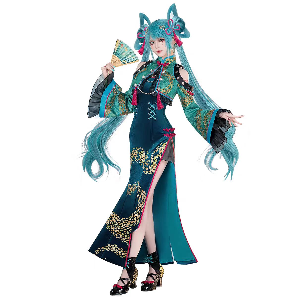 Miku Cosplay Kostuum Slang The - Anime Cosplay Miku recensie en prijs