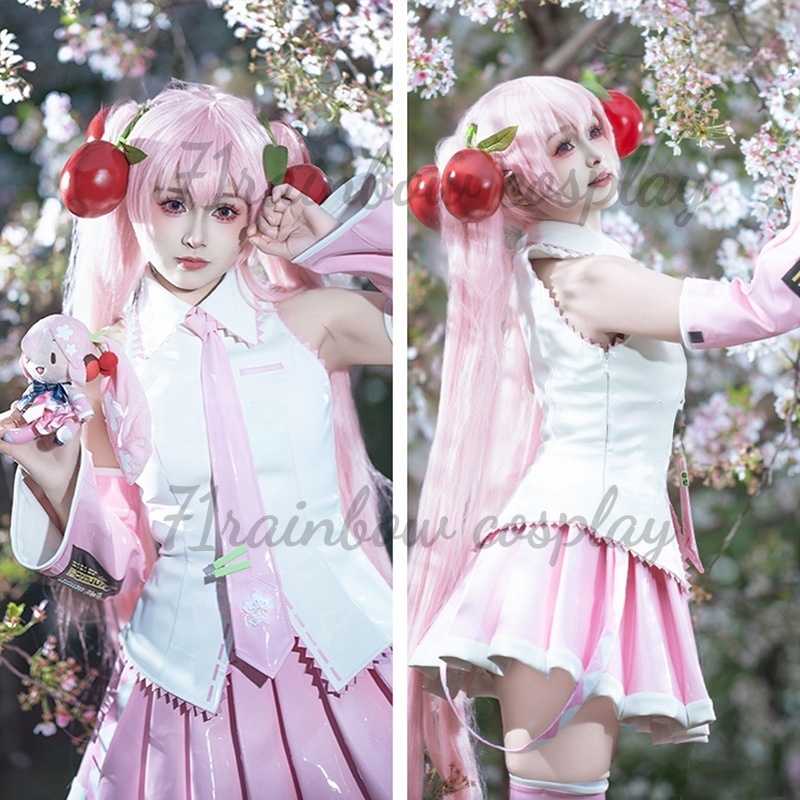 Sakura Mikuu Cosplay Kostuums  - Anime Cosplay Miku recensie en prijs
