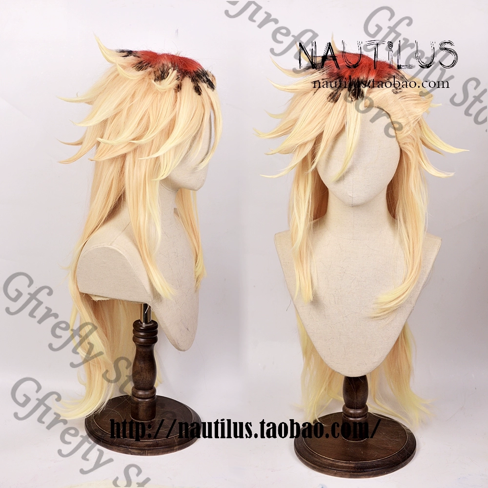 Douma Lange Gouden Haar Pruik  - Anime Cosplay Shop recensie en prijs