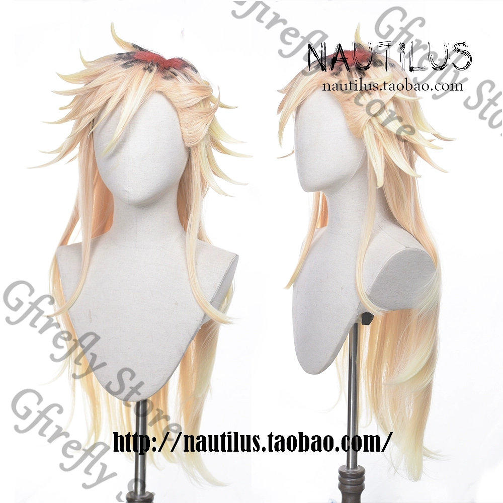 Douma Lange Gouden Haar Pruik  - Anime Cosplay Shop recensie en prijs