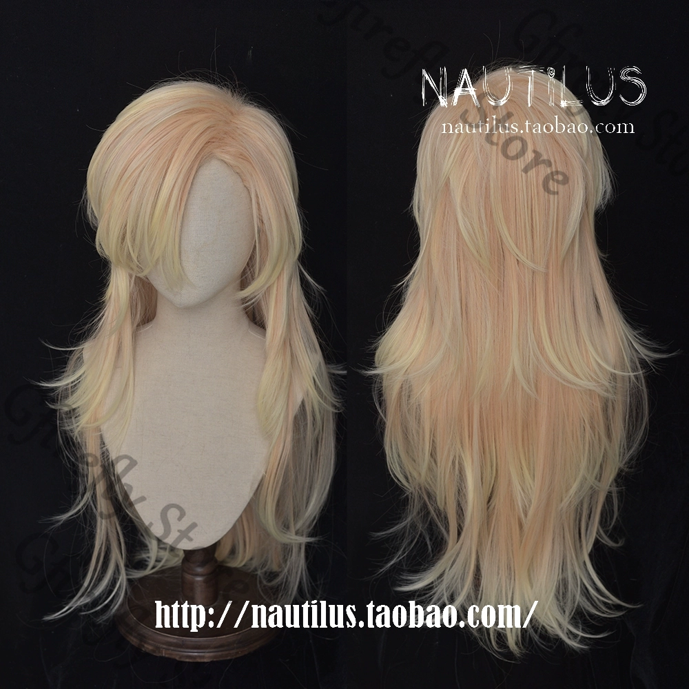 Douma Lange Gouden Haar Pruik  - Anime Cosplay Shop recensie en prijs