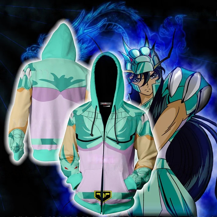 Anime Saint Seiya 3D Print Hoo - Cosplay Anime Basic recensie en prijs