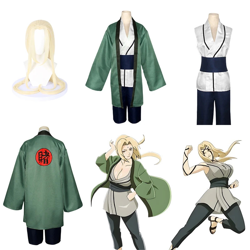 Tsunade Cosplay Kostuum Anime  - Anime Cosplay Youtube Shorts recensie en prijs