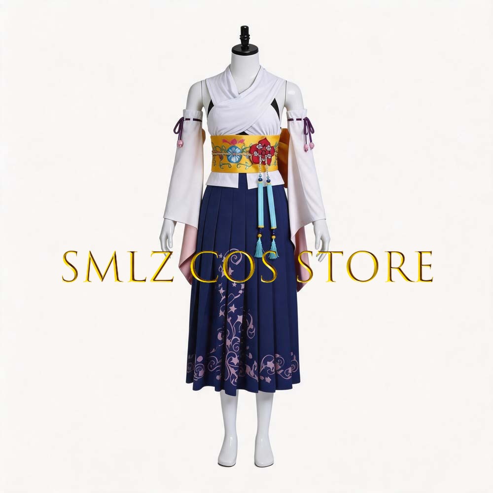 Smlz FFX Yuna Cosplay Anime FF - Anime Cosplay Wigs recensie en prijs