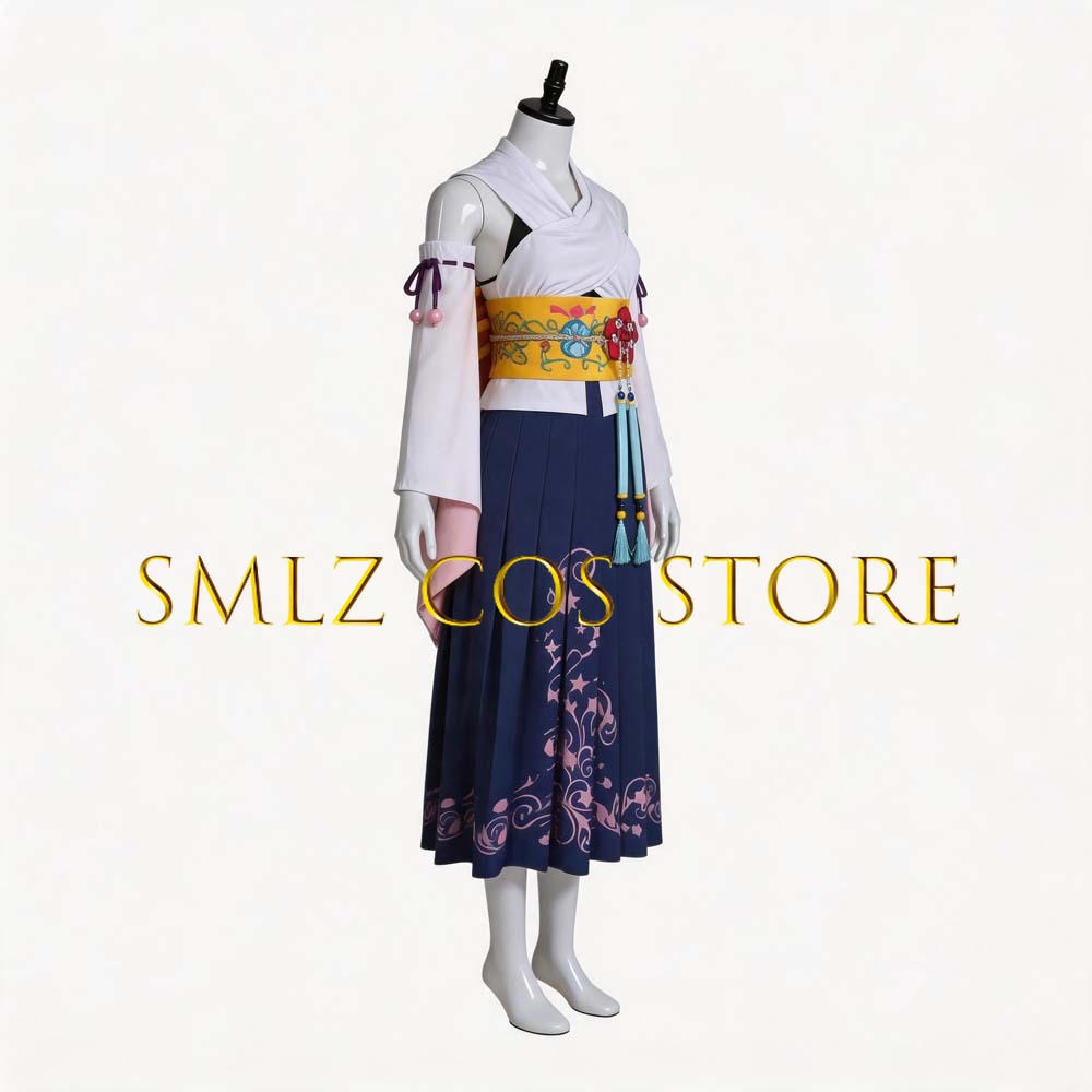 Smlz FFX Yuna Cosplay Anime FF - Anime Cosplay Wigs recensie en prijs
