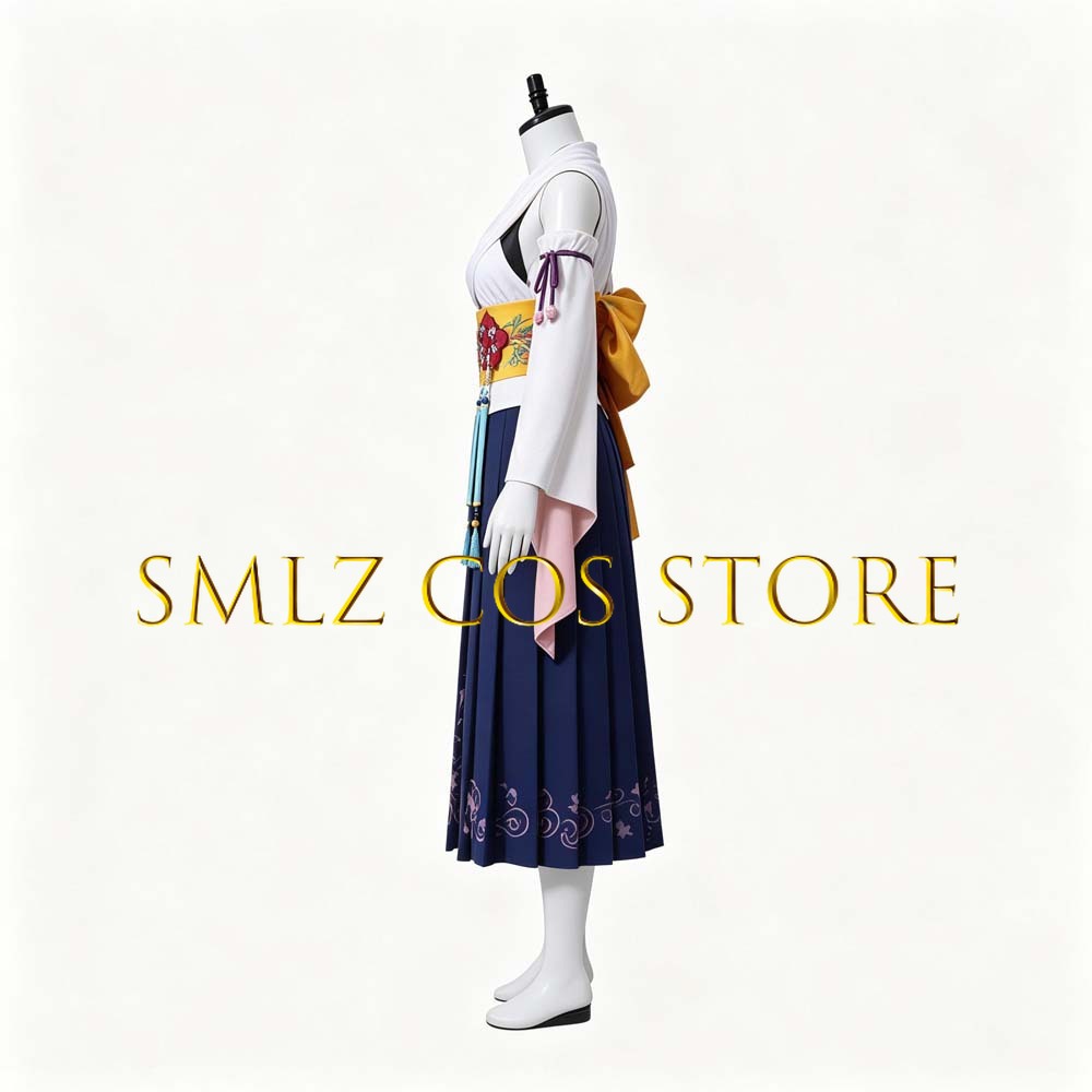 Smlz FFX Yuna Cosplay Anime FF - Anime Cosplay Wigs recensie en prijs