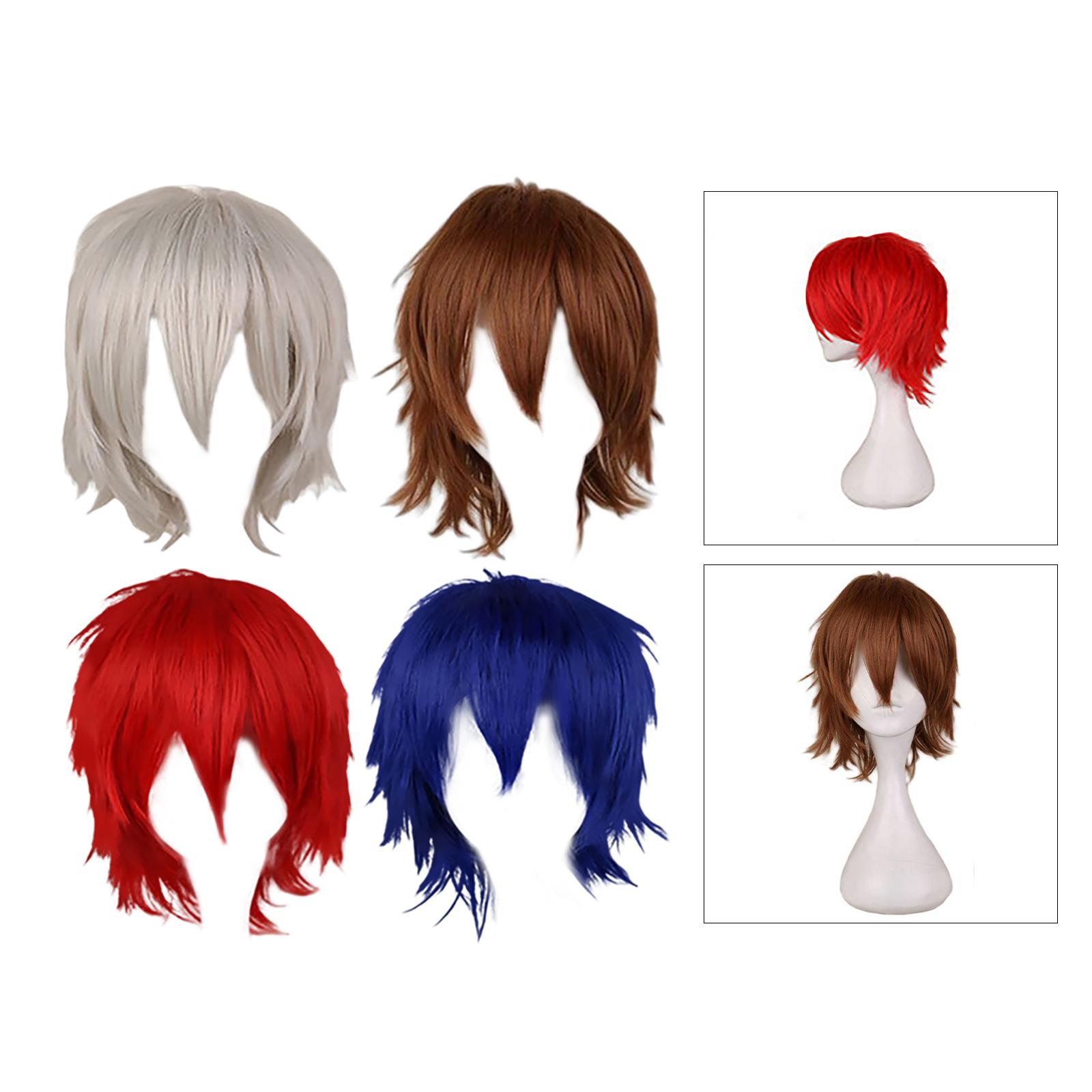 Cosplay korte pruik, gelaagde  - Cosplay Anime Basic recensie en prijs