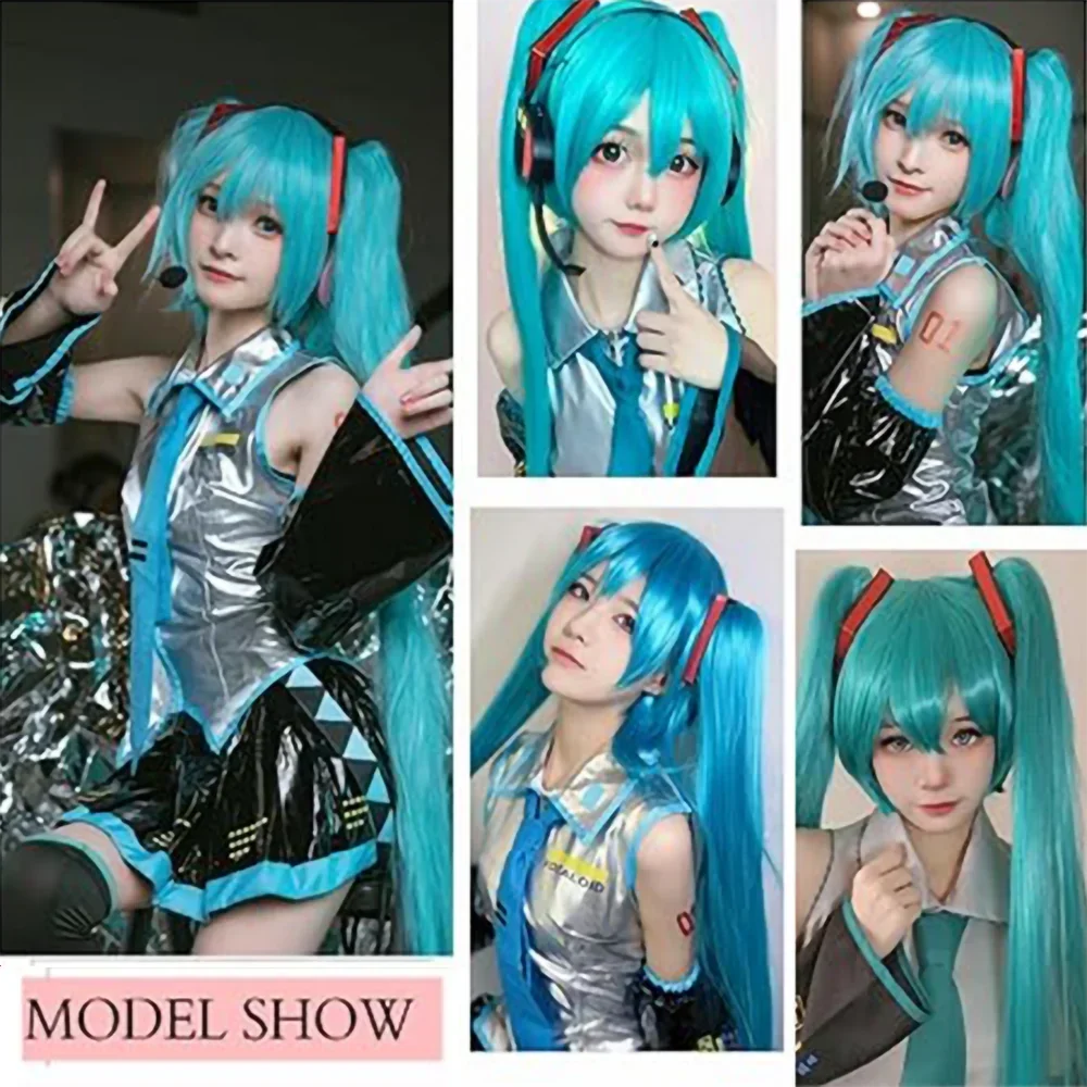 2026 Miku Cosplaypruik 105cm L - Anime Cosplay Miku recensie en prijs
