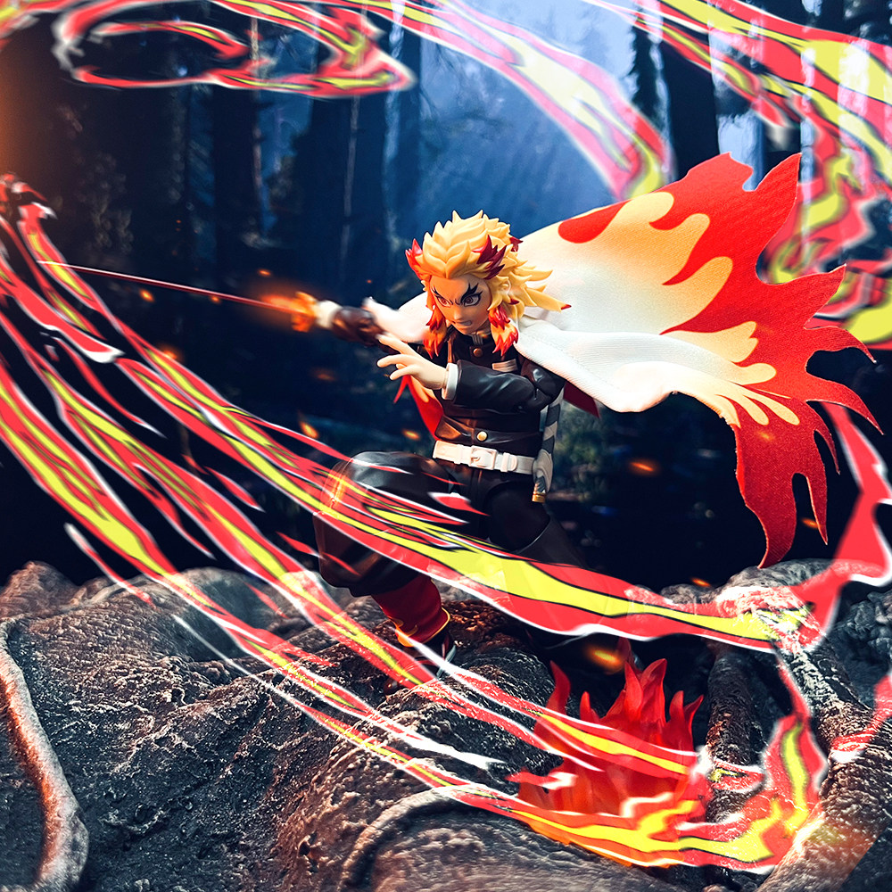 In Voorraad Shangi Rengoku Kyo - Demon Slayer Haori recensie en prijs