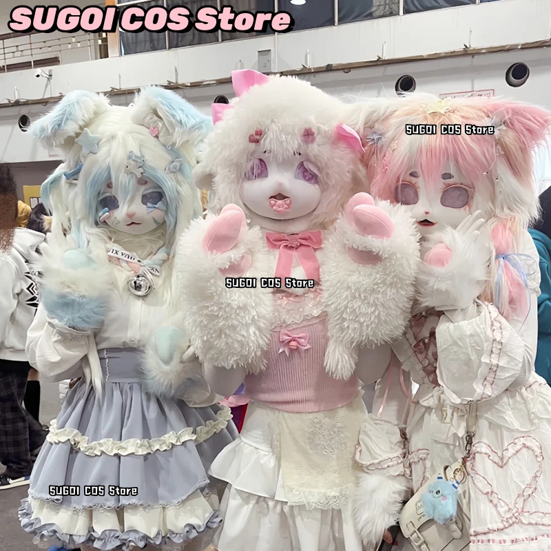 aBcSCS*Fursuit Hoofd Kigurumi  - Anime Cosplay Cat recensie en prijs