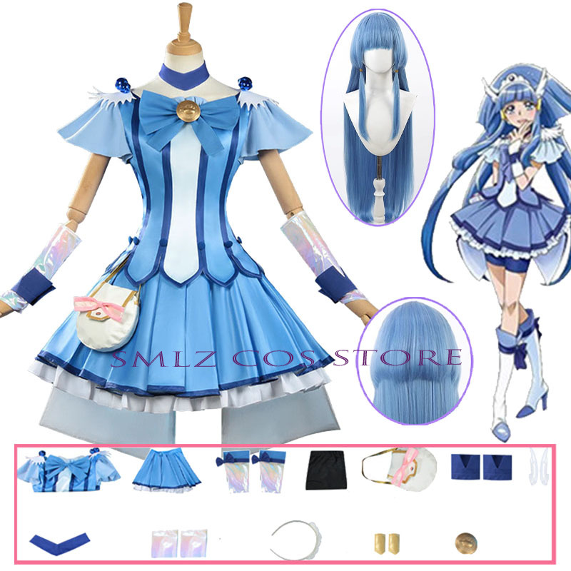 Cure Beauty Cosplay Anime Smil - Anime Cosplay Wigs recensie en prijs