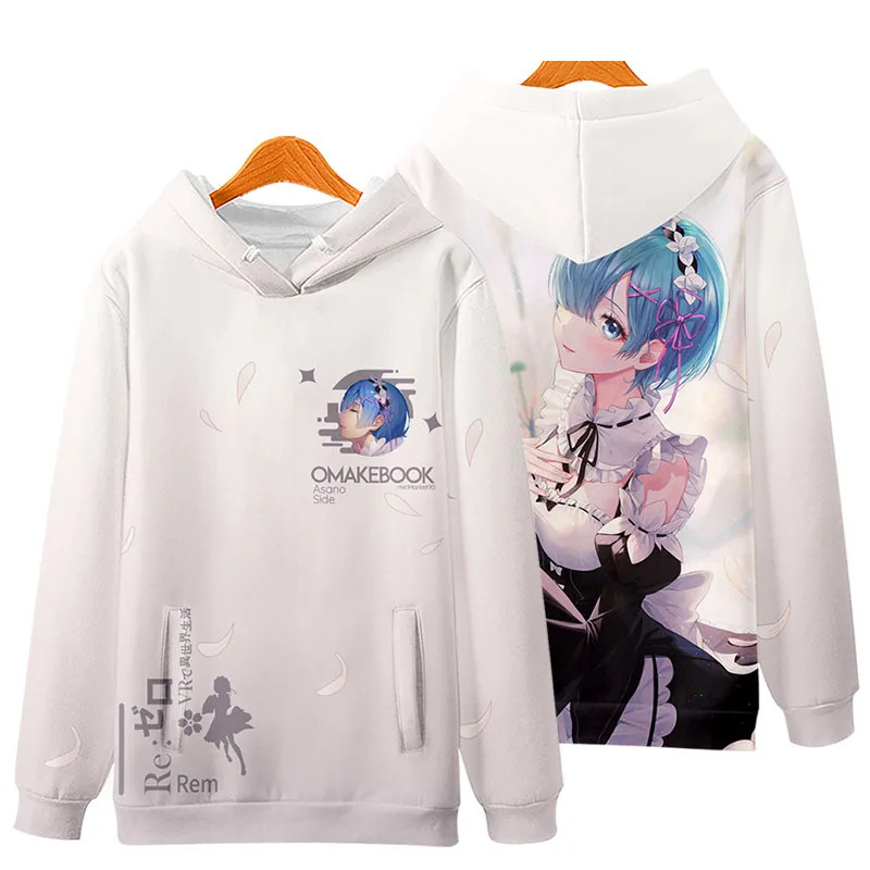 3D Re Zero Cosplay Hoodie Anim - Cosplay Anime Basic recensie en prijs
