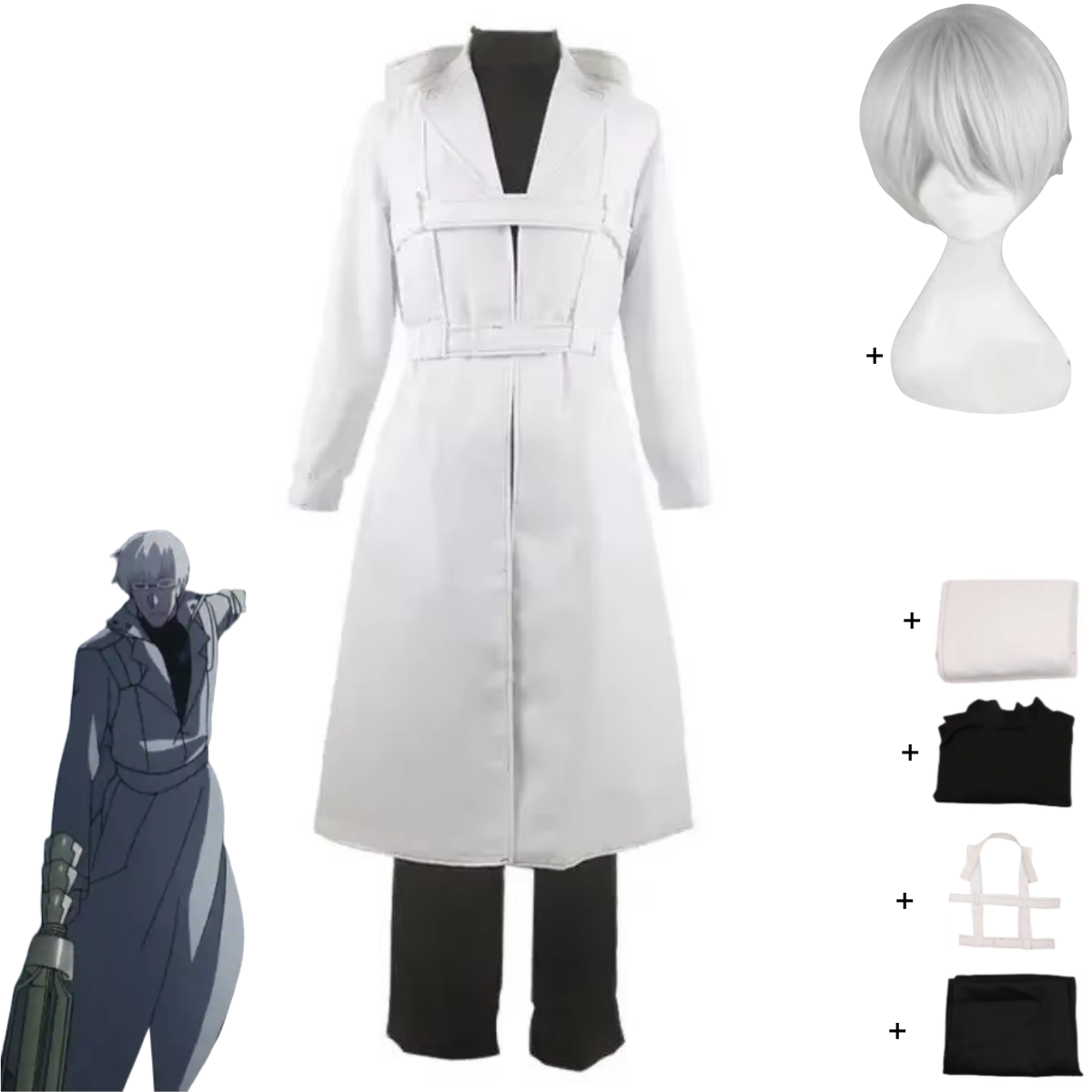 Anime Tokyo Ghoul: Re Arima Ki - Anime Cosplay Tokyo Ghoul recensie en prijs